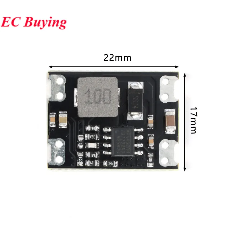 10Pcs/1pc DC-DC Step Down Buck Power Supply Module DC 5.5V-36V Input to 3.3V 5V 12V Output 3A 8W Converter High Power Board