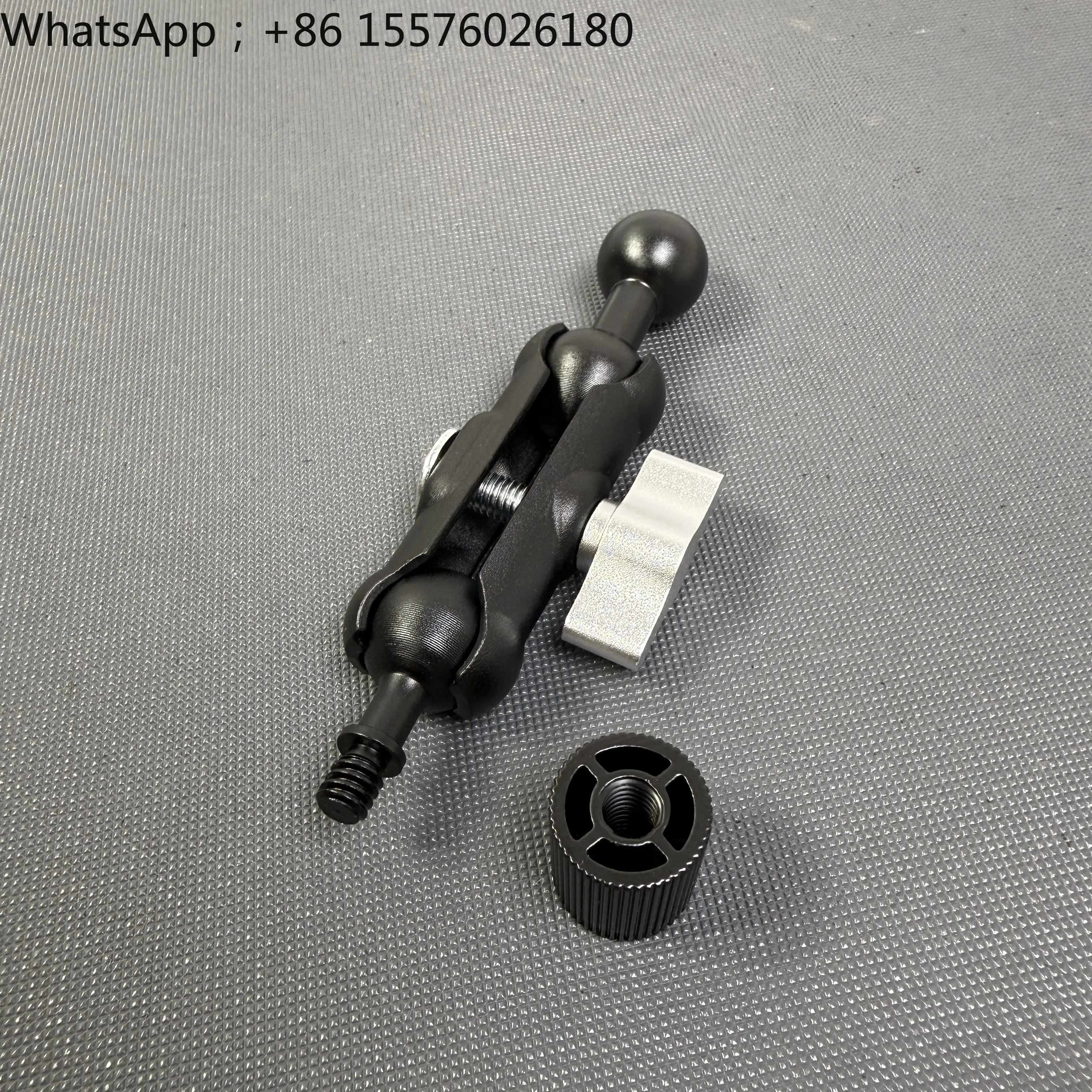 Aluminum Alloy Pea 17mm Ball Head 1/4 Screw 360 Degree Rotating Tripod Car Out of Trend Replacement Accessories