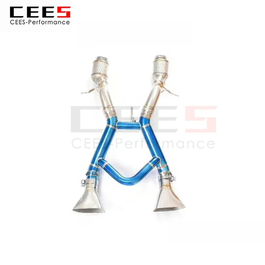 CEES Exhaust System For Mclaren 650S  Tuning Catback Valve Muffler Auto Modification Terminale Scarico Auto Car Parts