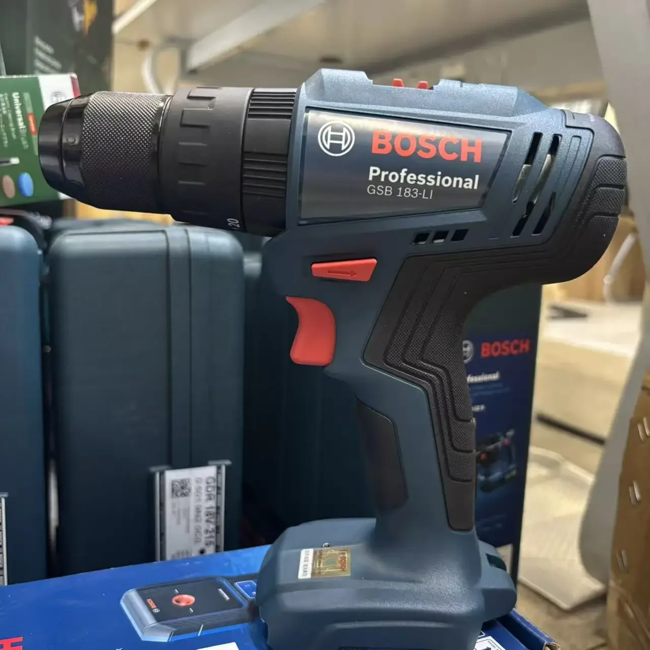 Bosch GSB 183-LI 18V Brushless Impact Drill 56Nm Cordless Electric Screwdriver for Wood Metal view 6