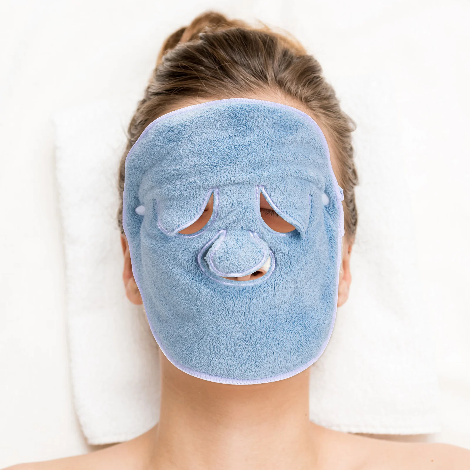 

Anti-puffiness Towel Steaming Face Warm Gift Hot Facial Towels Mask Moisturizing
