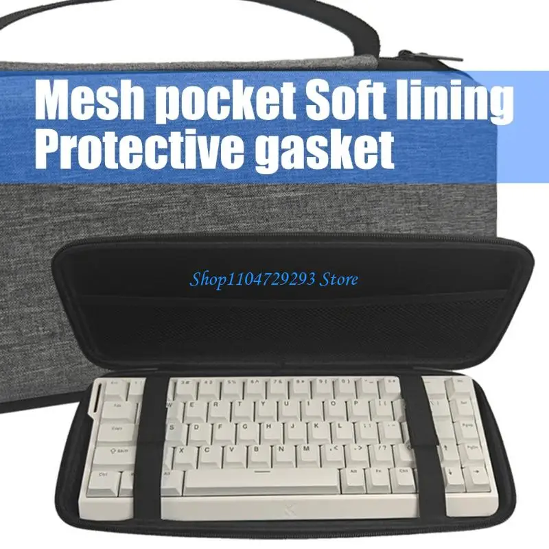 Y2GD Hard Carrying Case Bag for 68-Key Keyboards Travel Holder Essential Protections