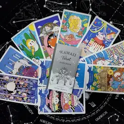 12*7cm Kawaii Tarot