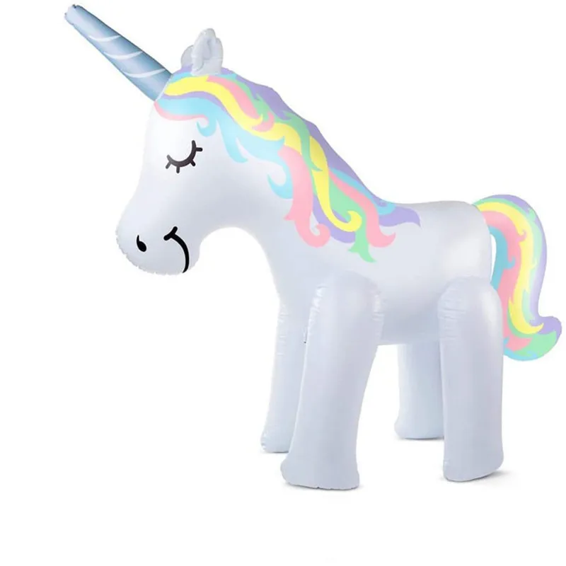 

Spray Mat Inflatable Unicorn Elephant Dinosaur Lawn Play Water Utensils Kindergarten Activities Water Park Play