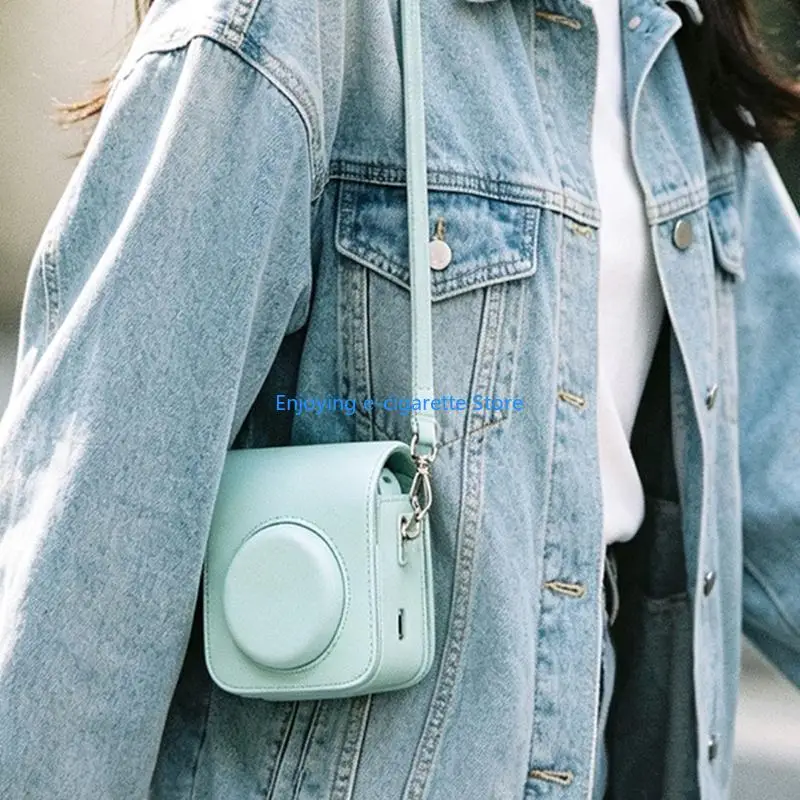 Reise-Sofort-Kameratasche für CHUZHAO mit abnehmbarem Riemen, Schultertasche PU-Stil für die tägliche Aufbewahrung und zum – Detail 10