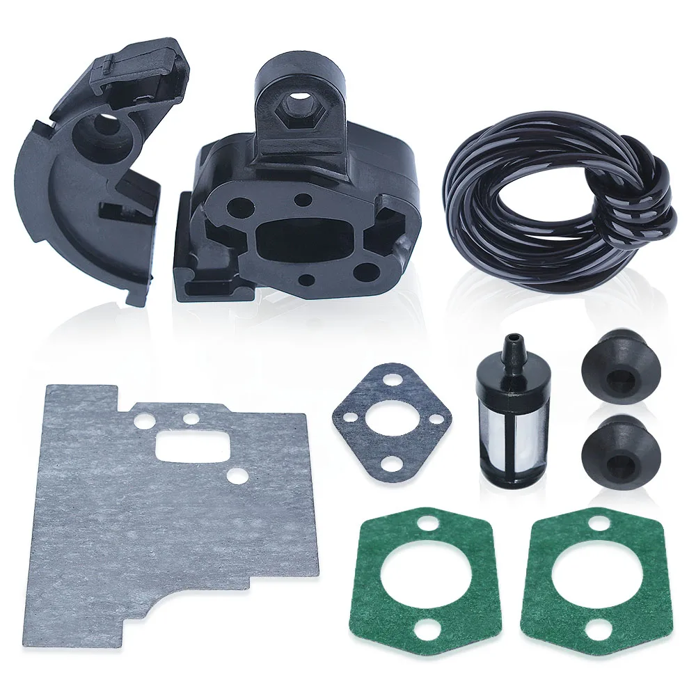 Intake Manifold Carburetor Flange Gasket For Stihl FS75 FS80 FS85 Fuel Filter Line Hose Grommet Set Grass Trimmer
