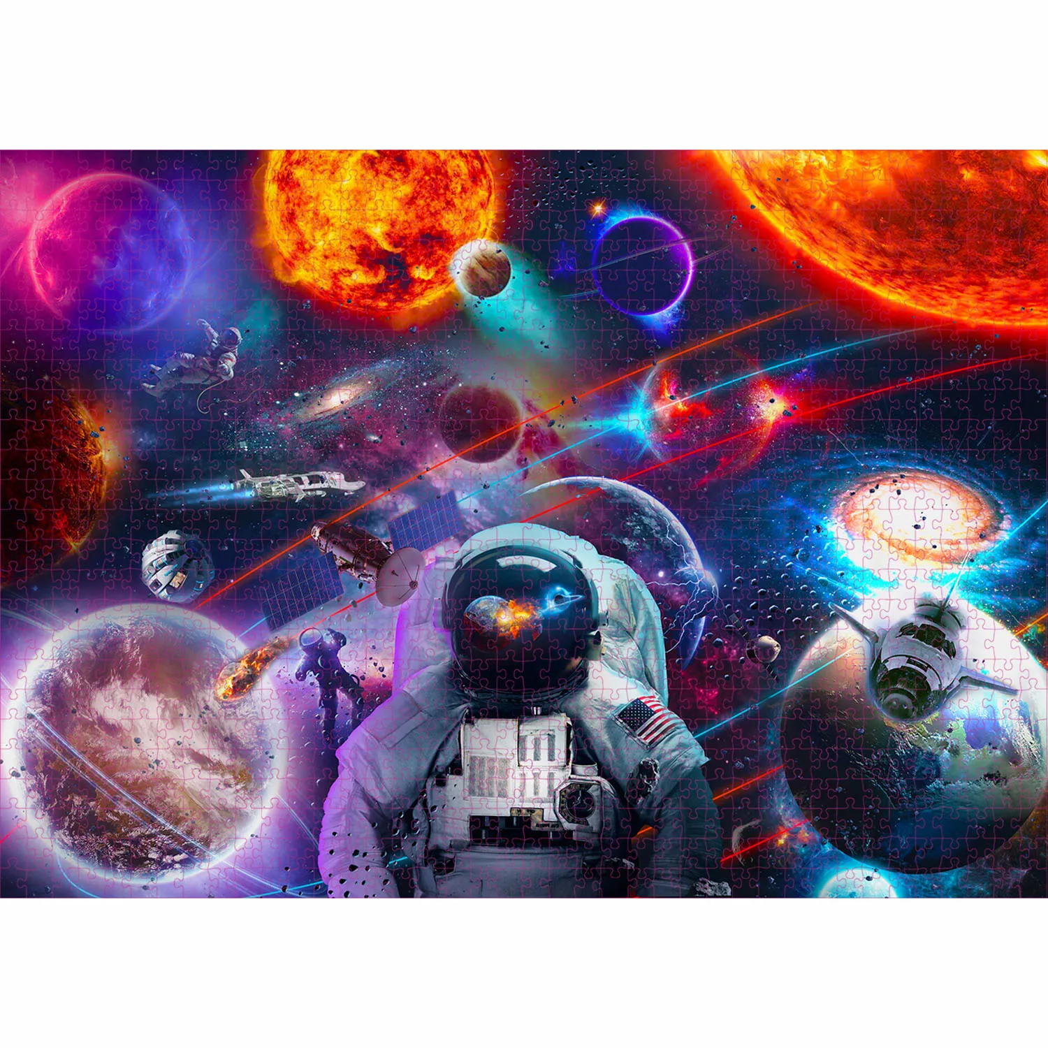 1000 Stück Raum Puzzle Wohnkultur Erwachsene Puzzlespiele Familie Spaß Boden Puzzles Lernspiel zeug für Kinder