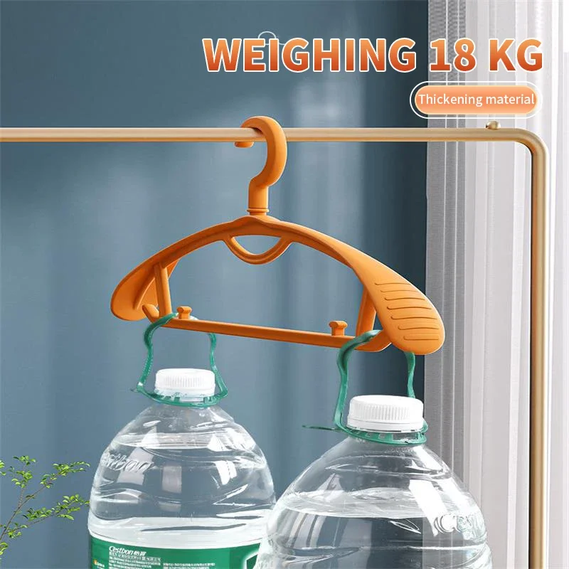 10PCS Non-Slip Hanger Closet Organizer Hangers For Clothes Multifunction Trouser Skirt Clips Rack for Coat Wardrobe Storage