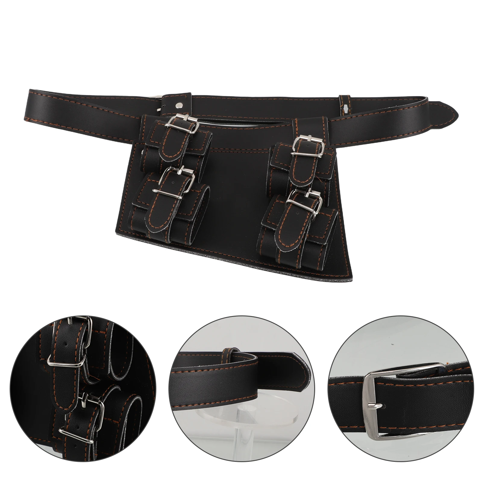 

Sword Belt Holder Single Artificial Medieval Reusable Shoulder Durable Elegant Comfortable Cosplay Stage Outdoor Sword