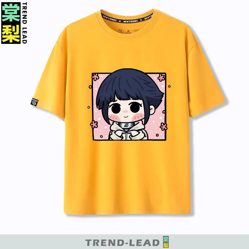 Yellow Anime Children's T-shirt Naruto Q Version Vortex Naru