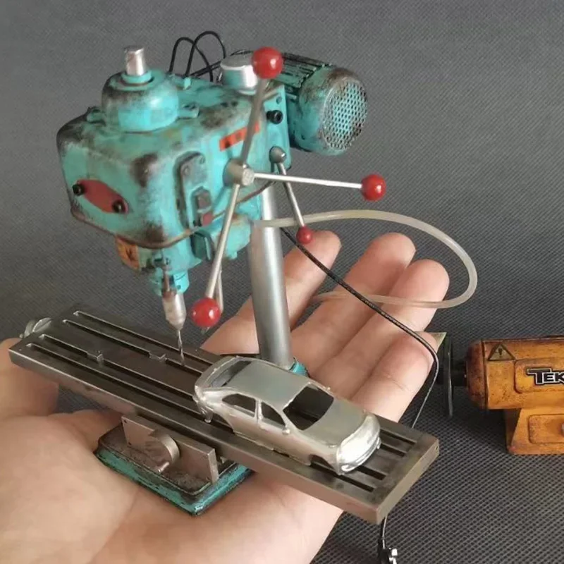 

1 комплект, имитация гаражного орнамента, настольные дрели, полировальные машины для 1/10 RC гусеничного автомобиля Traxxas TRX4 SCX10 II 90046