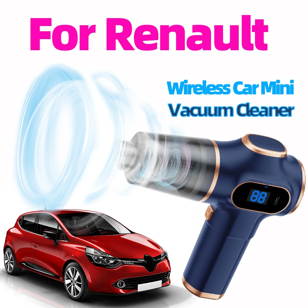 1 zestaw do mocnego bezprzewodowego ręcznego odkurzacza cyklonowego Renault - silne ssanie, ładowanie, przenośna konstrukcja Łatwe czyszczenie