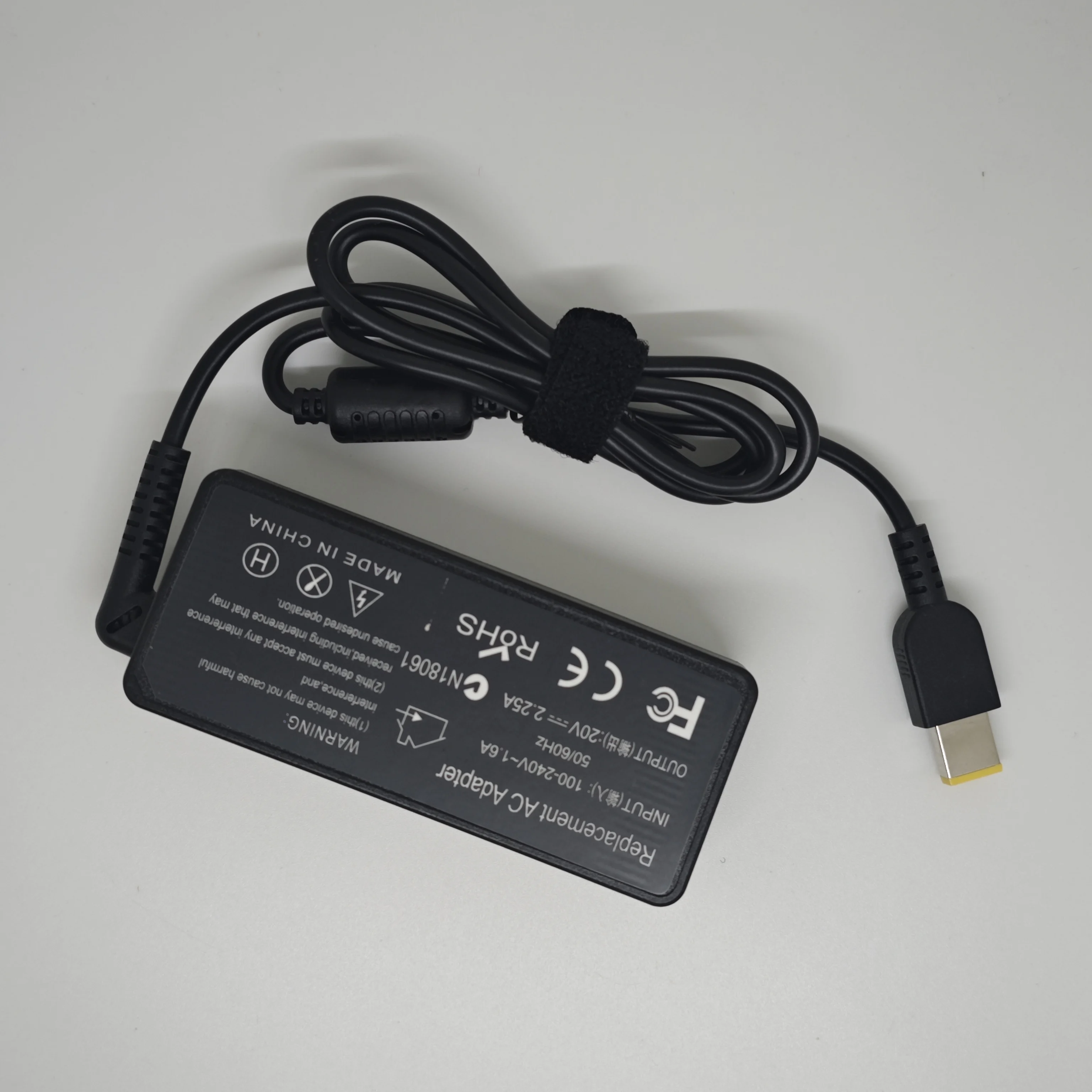 Cargador de ordenador portátil de 20V, 2,25a, 45W, adaptador de CA de punta delgada ADLX45NCC3A para Lenovo ThinkPad X230s X240 X240S X250 X260 X270 T440 T440S