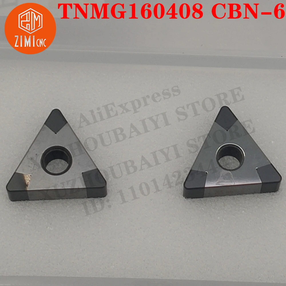 TNMG160408 CBN-6 Boron nitride diamond carbide Insert quenched steelturning tool TNMG Blade metal lathe mechanical cutting tools