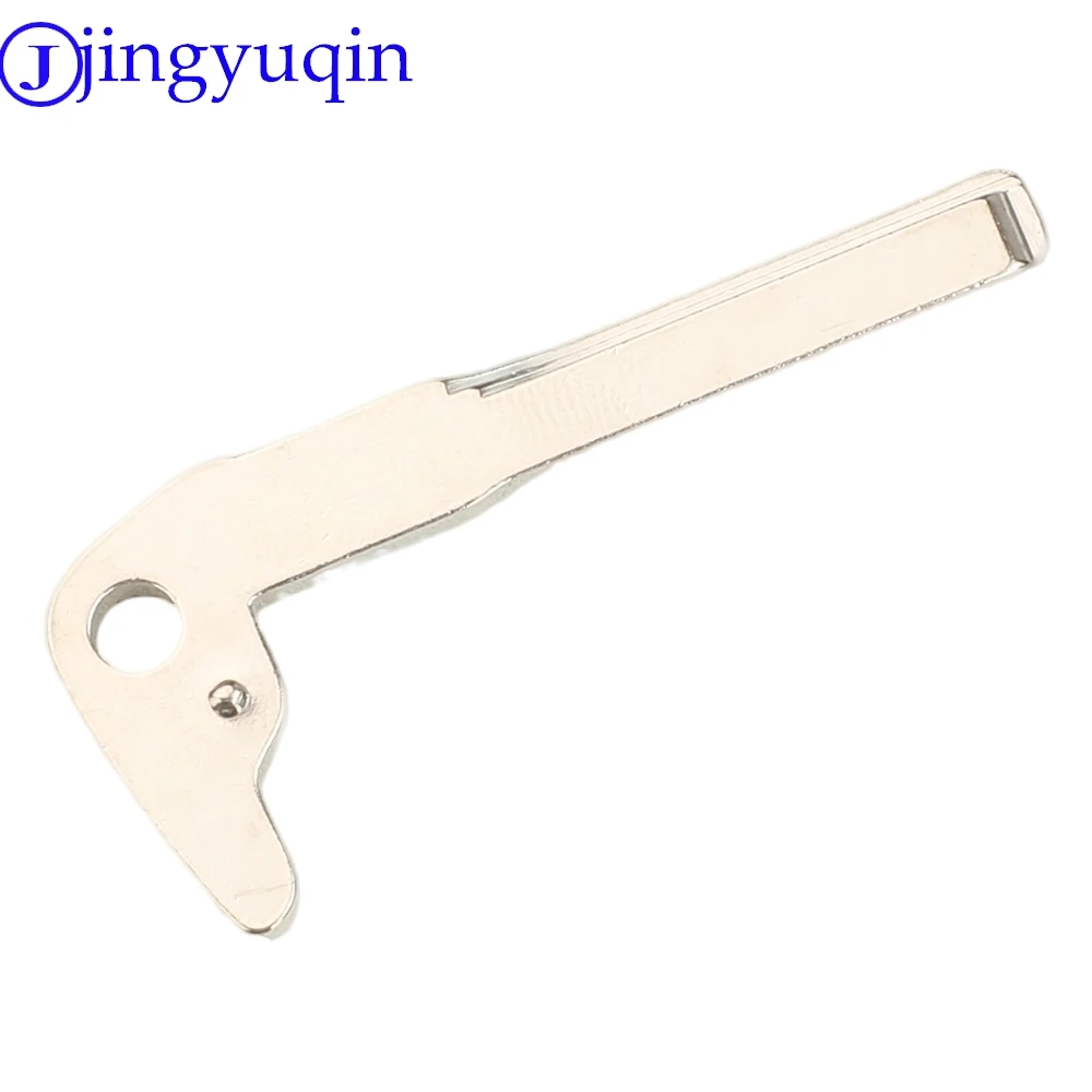 Jingyuqin 1/10pcs New Remote Arrival Smart Chrome Blank For Mercedes Benz key blade Key Replacement Uncut Blade lade Insert