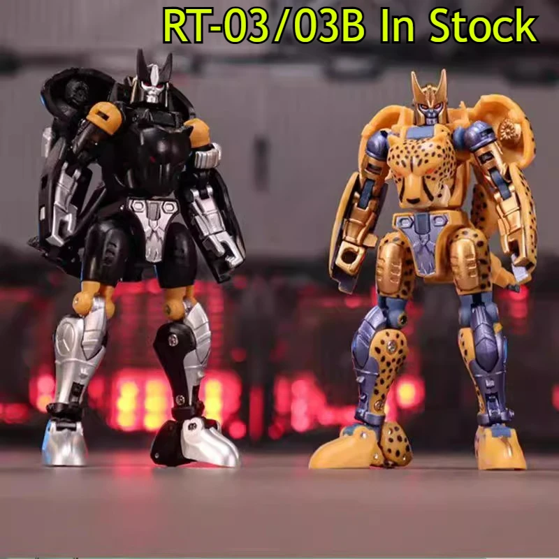 

ROBOT TOYS RT03/03B Набор трансформационных фигурок 2-в-1 Working Leopard Beast Wars Mini-Scale