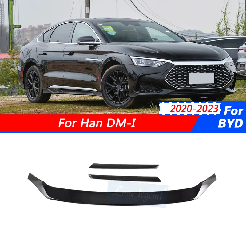 

For BYD Han DM-I 2020 2021 2022 2023 High-quality ABS Front Center Mesh Grille Grill Cover Radiator Strip Trim Decoration