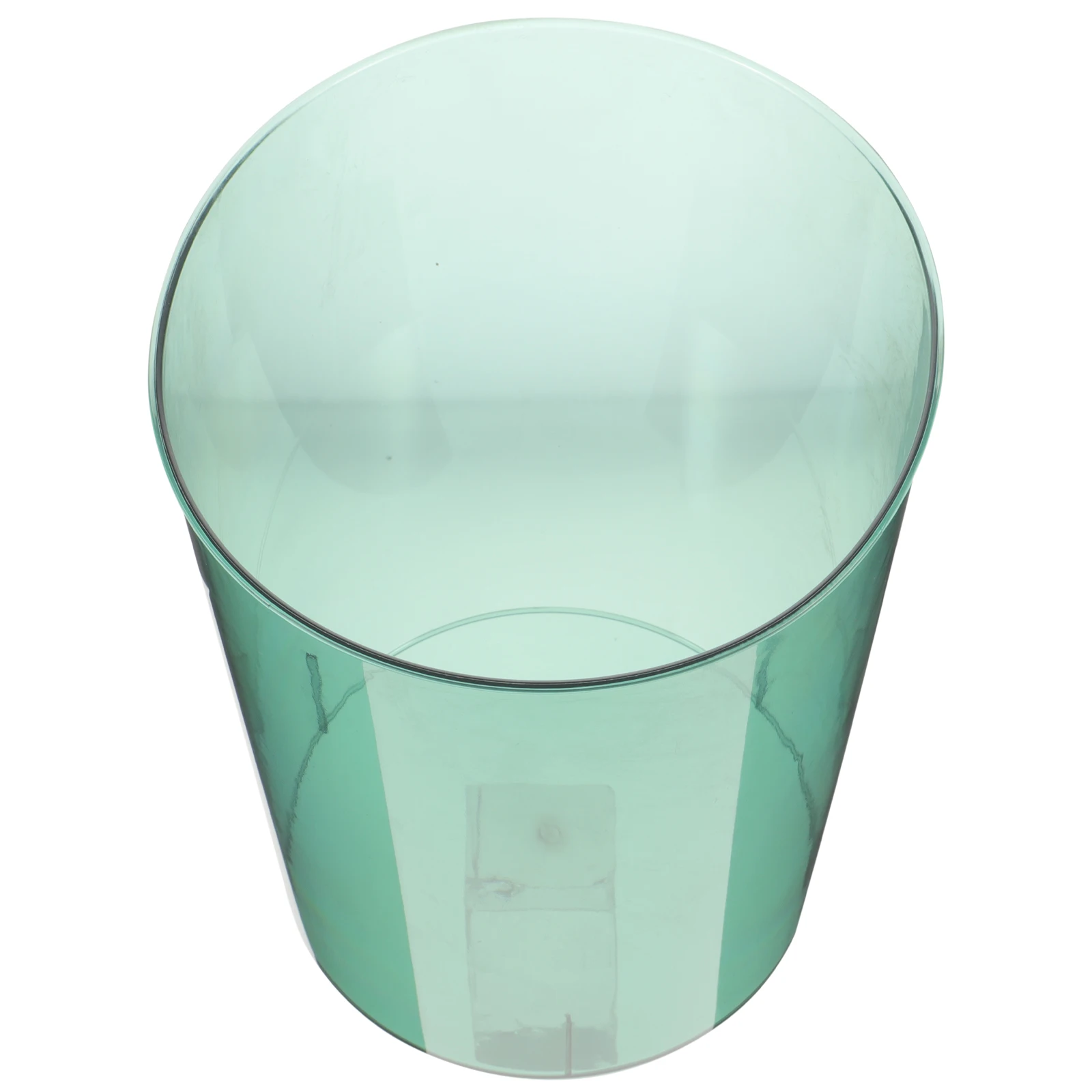 

Transparent Trash Material Waste Basket Small Size Rubbish Holder Flower Arrangement Holder Bathroom Accessories Plastic