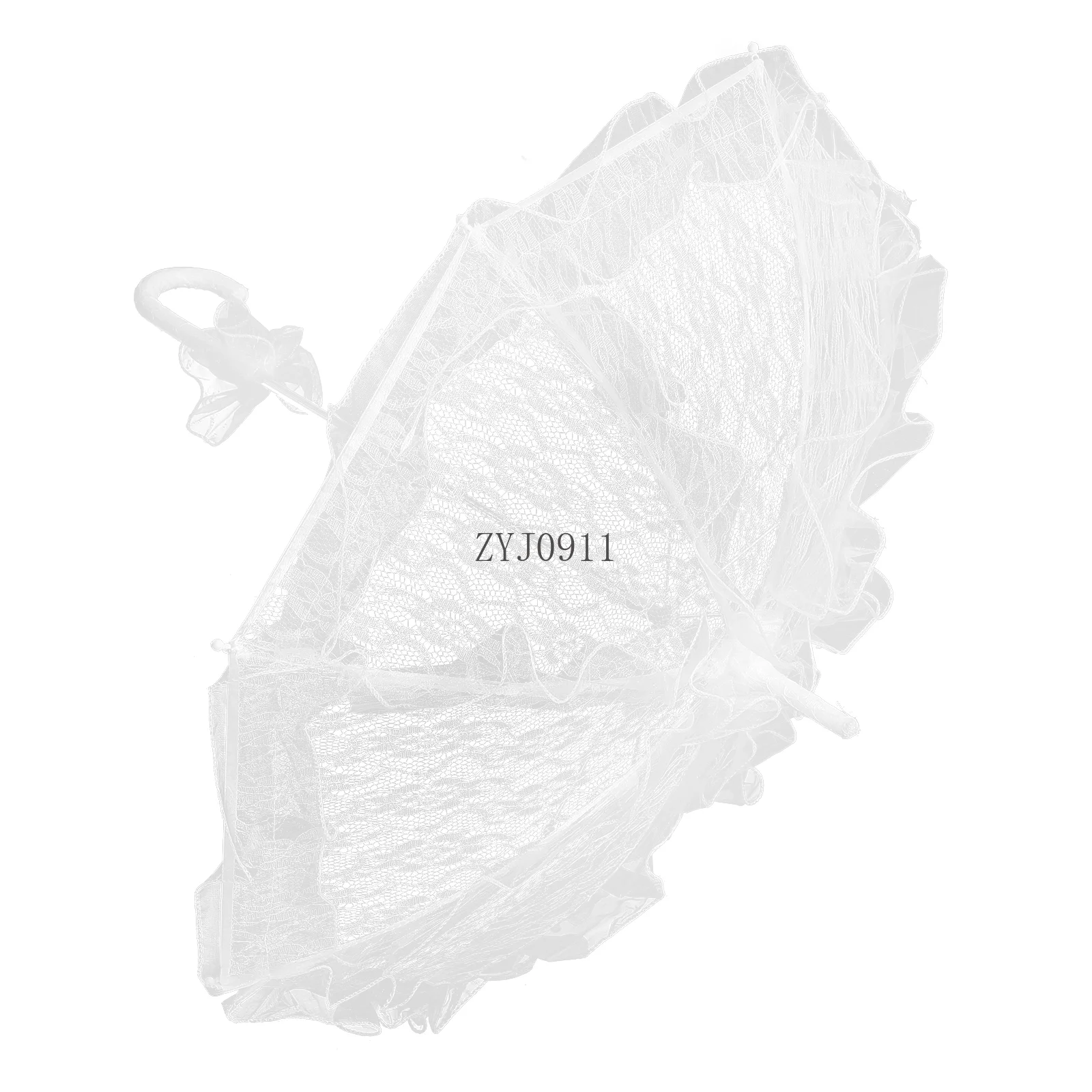 *فستان زفاف العروس البيضاء اليدوية مظلة الدانتيل القطن المظلة الزفاف الطفل التطريز