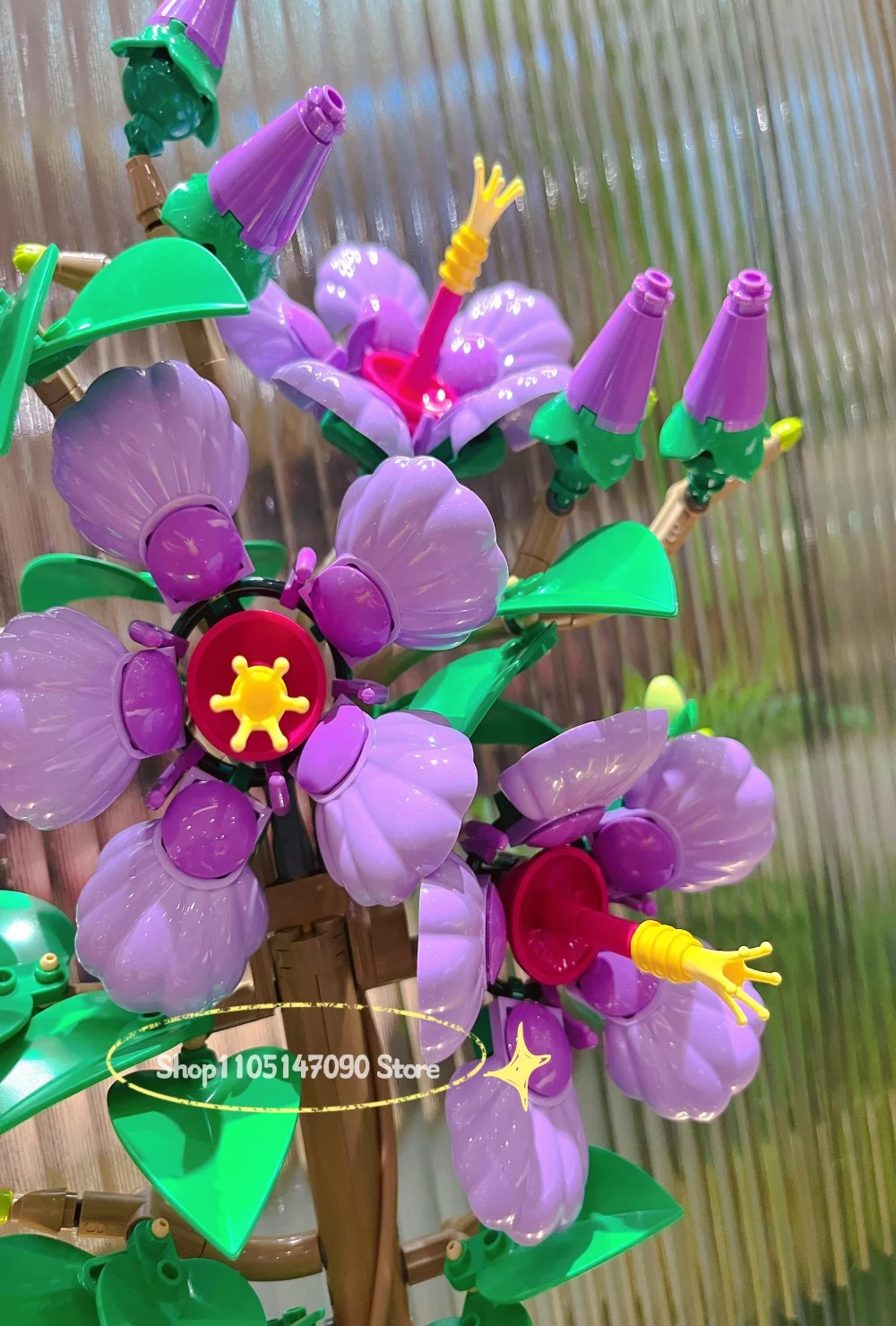 

Новый креативный романтический букет из полевых цветов, строительные блоки, украшение для дома, набор для декорации, подарок на День святого Валентина, детский подарок