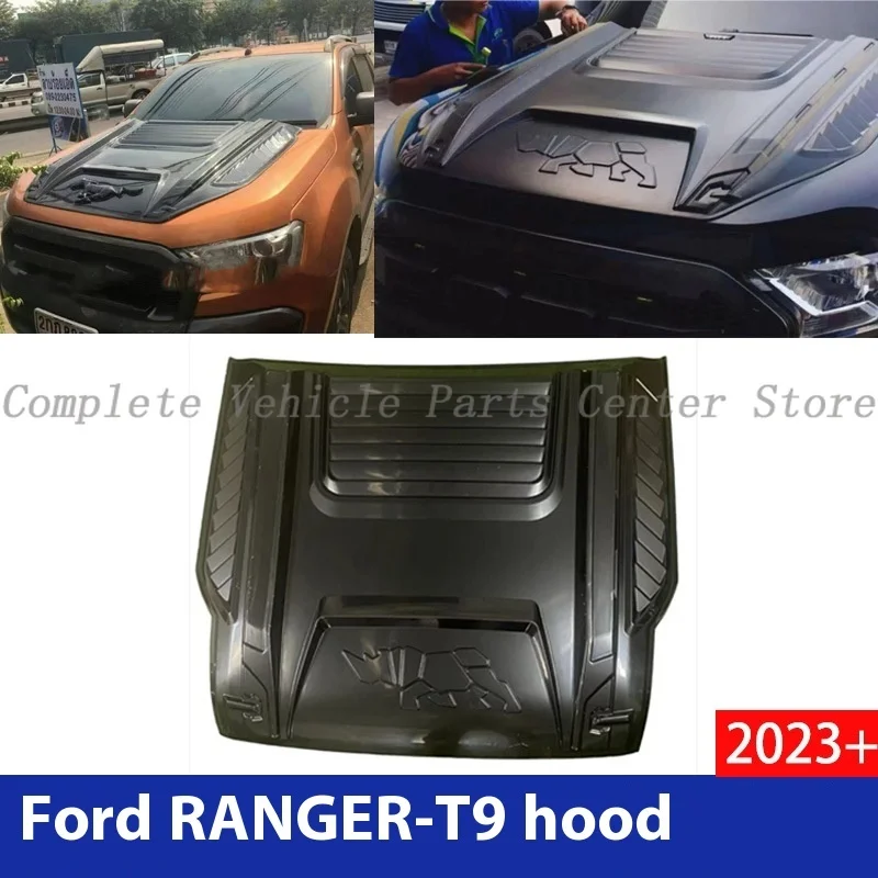 

High Quality Hood Cover For Ford Ranger T9 Rhino Big Hood 2022 Car Styling Accessories