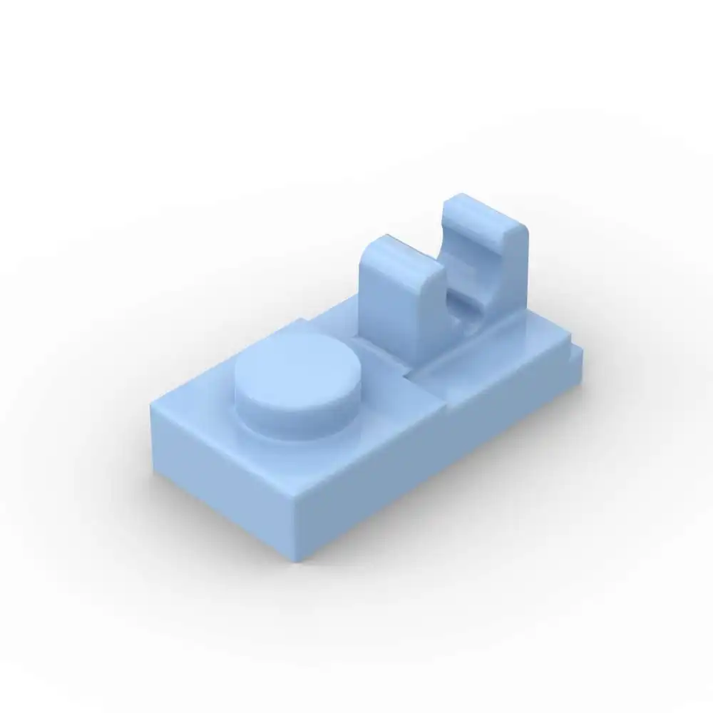 

MOC 10PCS Brick 44861 92280 Modified Plate 1x2 Building Blocks With Clip Center Cup Top Particle DIY Toy Children Birthday Gifts