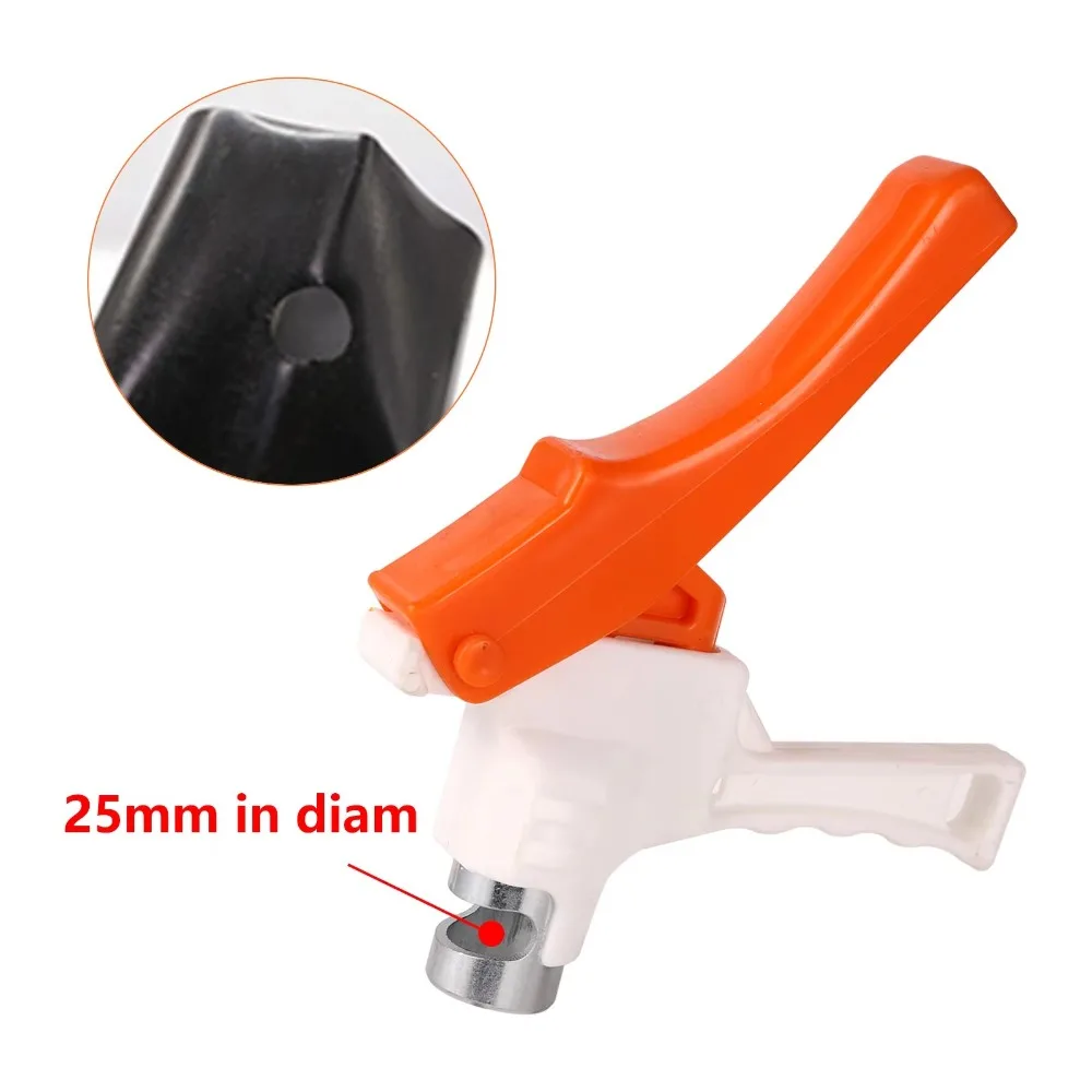 16/20/25/30/35mm Drip Tape Puncher Agriculture Orchard Irrigation Pipe Convenient PE Pipe Puncher Garden Water Connectors
