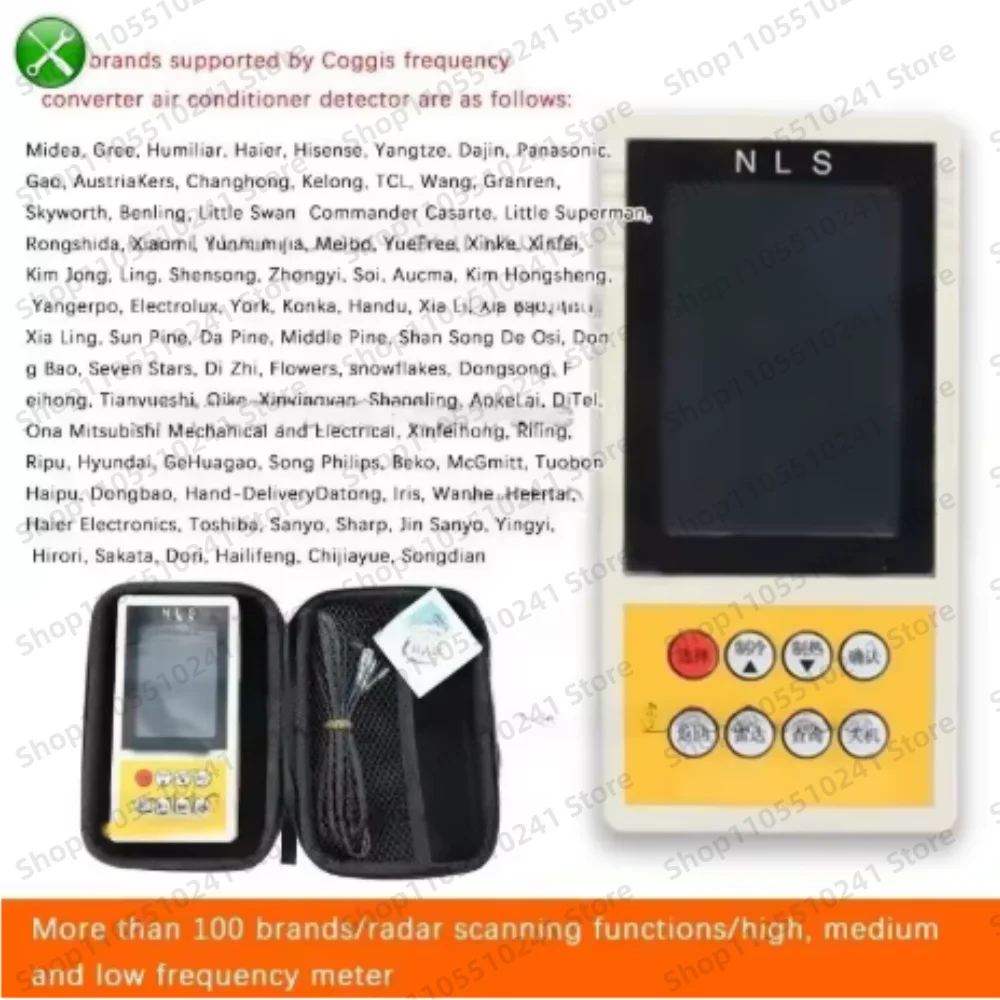 Universal Frequency Converter Air Conditioner Detector Multi-Brand External Unit Maintenance Instrument for AC Repair