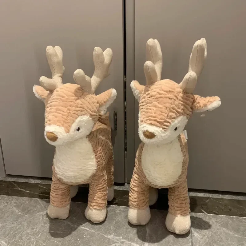 Muñeco de peluche de alce y Reno Mitz, muñeco de compañero relajante, juguete de regalo de Navidad, bonito adorno familiar, animales de peluche de 14 + y 18+