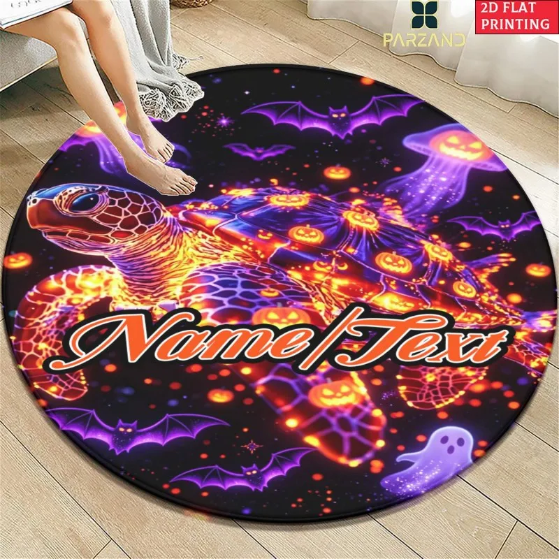 Round Piano Keyboard Rug Music Note Area Carpet Non-Slip Bedroom Floor Mat Studio Decor Trending 2026