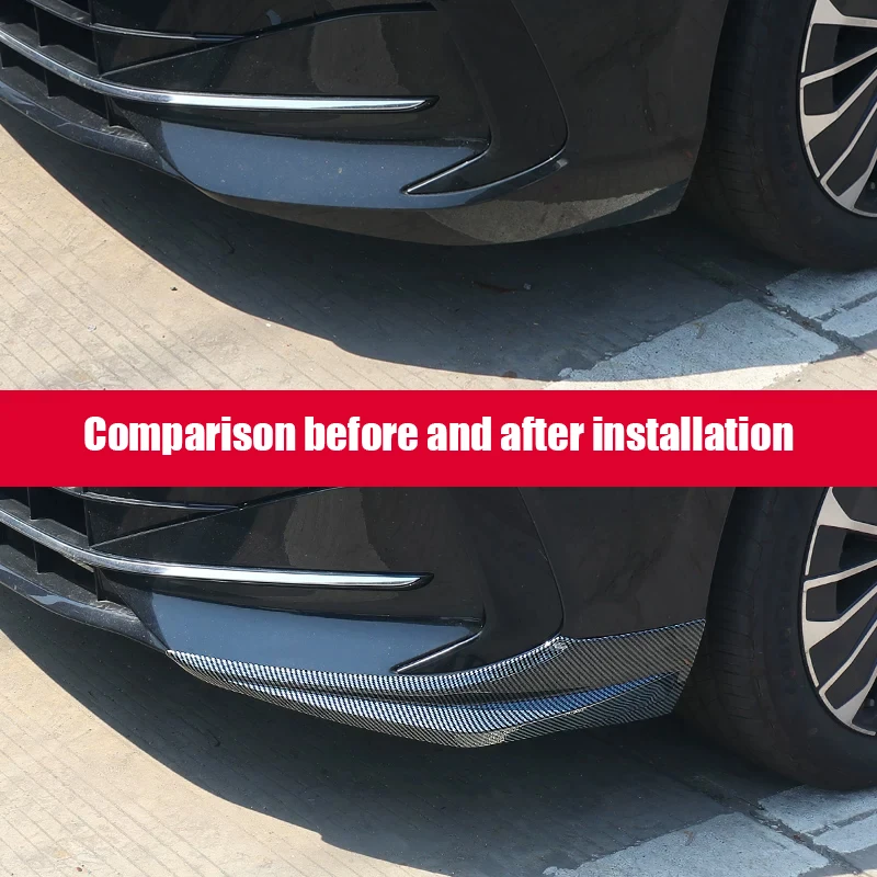 

ABS material front bumper crash frame exterior modification parts For Volkswagen Passat B9 Sedan 2025 2026 Middle East version