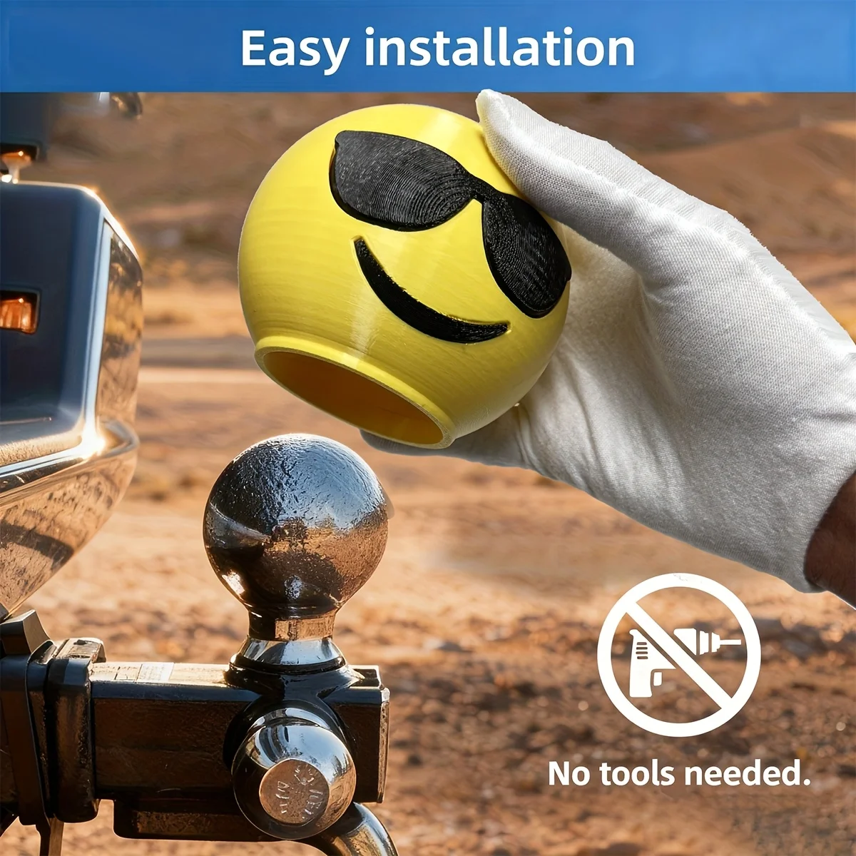 

Защитный чехол для буксировочного крюка, устойчивый к царапинам, для автомобилей, грузовиков, внедорожников - аксессуар для декора транспортных средств