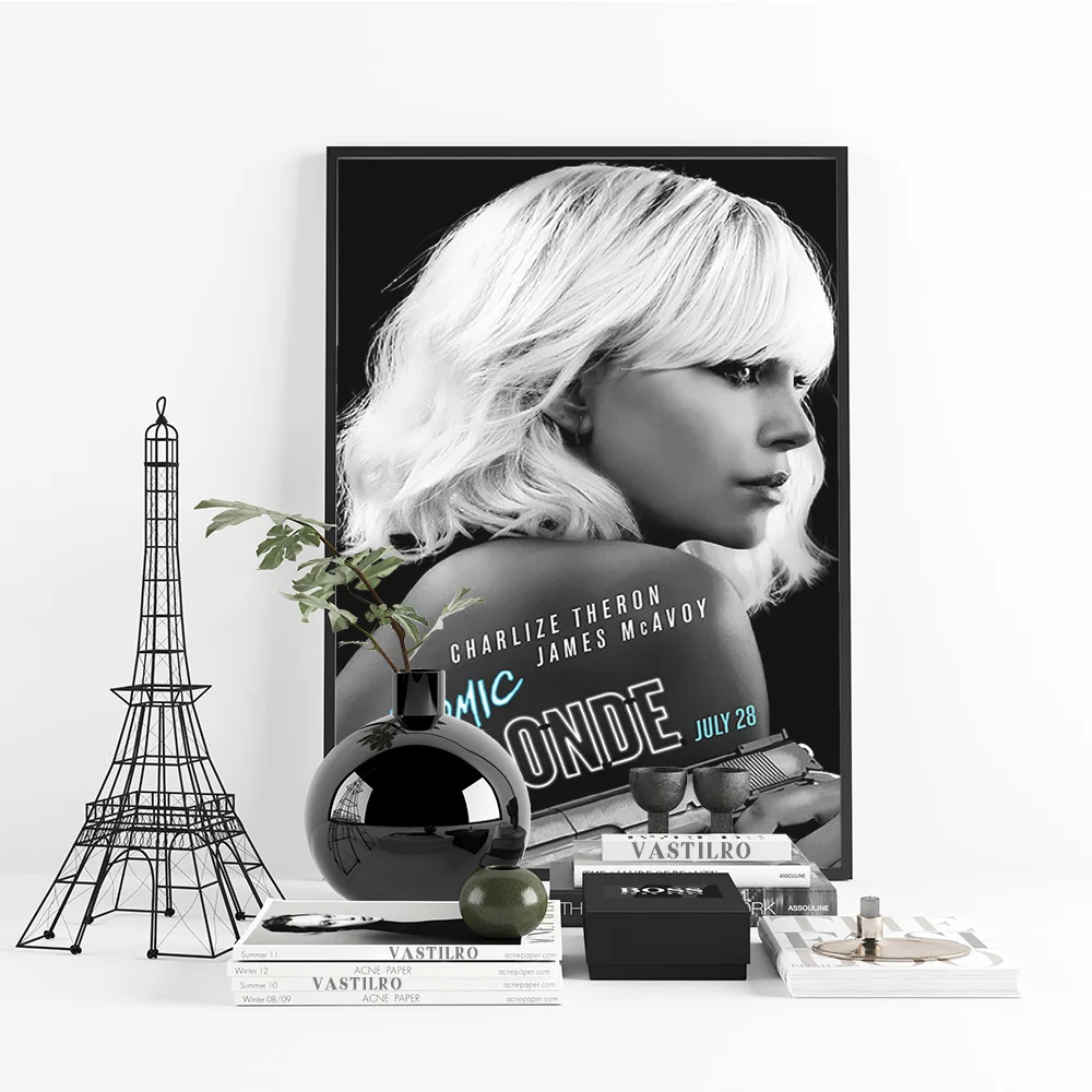 الذرية شقراء العمل الإثارة فيلم الفن طباعة ملصق الفيلم الحديثة قماش اللوحة ديكور ملصقات جدار