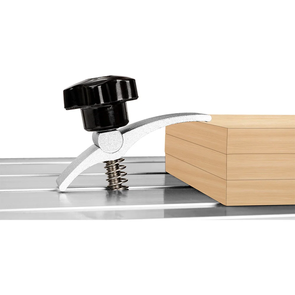 طقم مشبك تثبيت صغير مكون من قطعتين من T-Track، متوافق مع آلات التوجيه CNC 3018، 3018-PRO/ 3018-PROVer/ MX3 #3