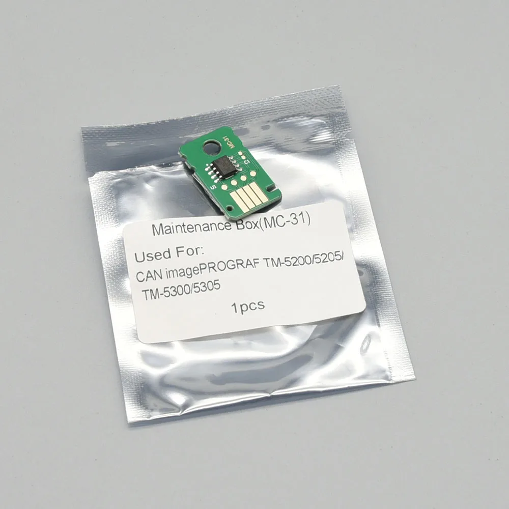 

1PC MC-31 MC-30 Maintenance Box Chip for CANON TM-200 TM-205 TM-300 TM-305 GP-200 GP-300 TA-20 TA-30 5200 5205 5300 5305
