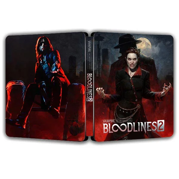 

Vampire The Masquerade - Bloodlines 2 Pre Edition Steelbook FantasyBox (Customization,Steel case,Game CD not included)