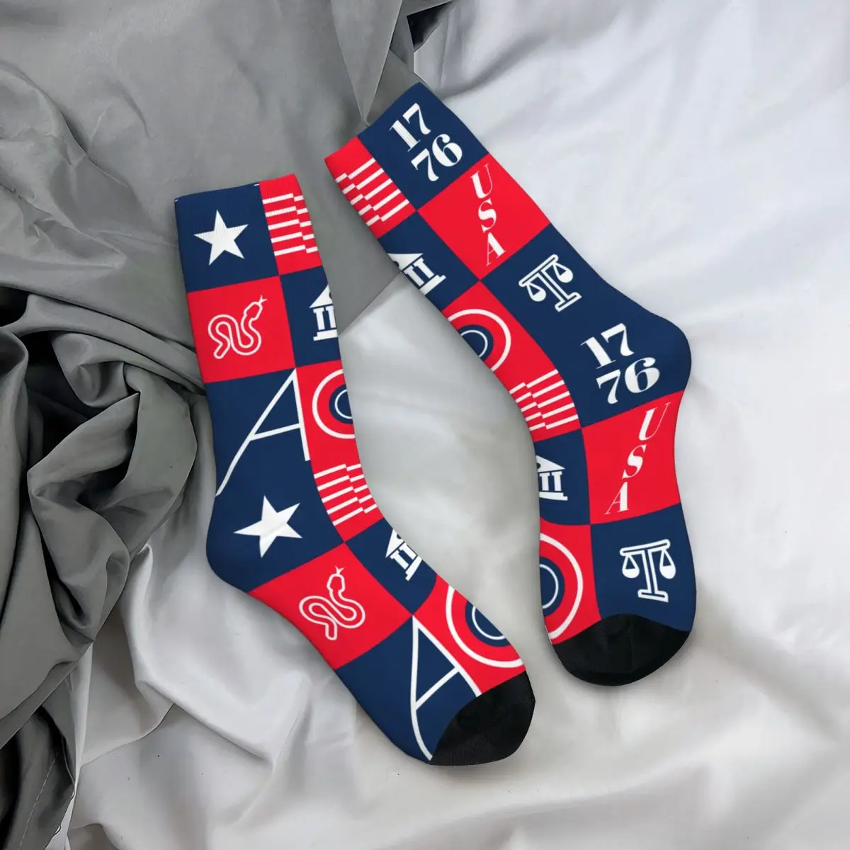 Fashion Women Socks American Geographic Icon Merch Soft Sport Socks All Season