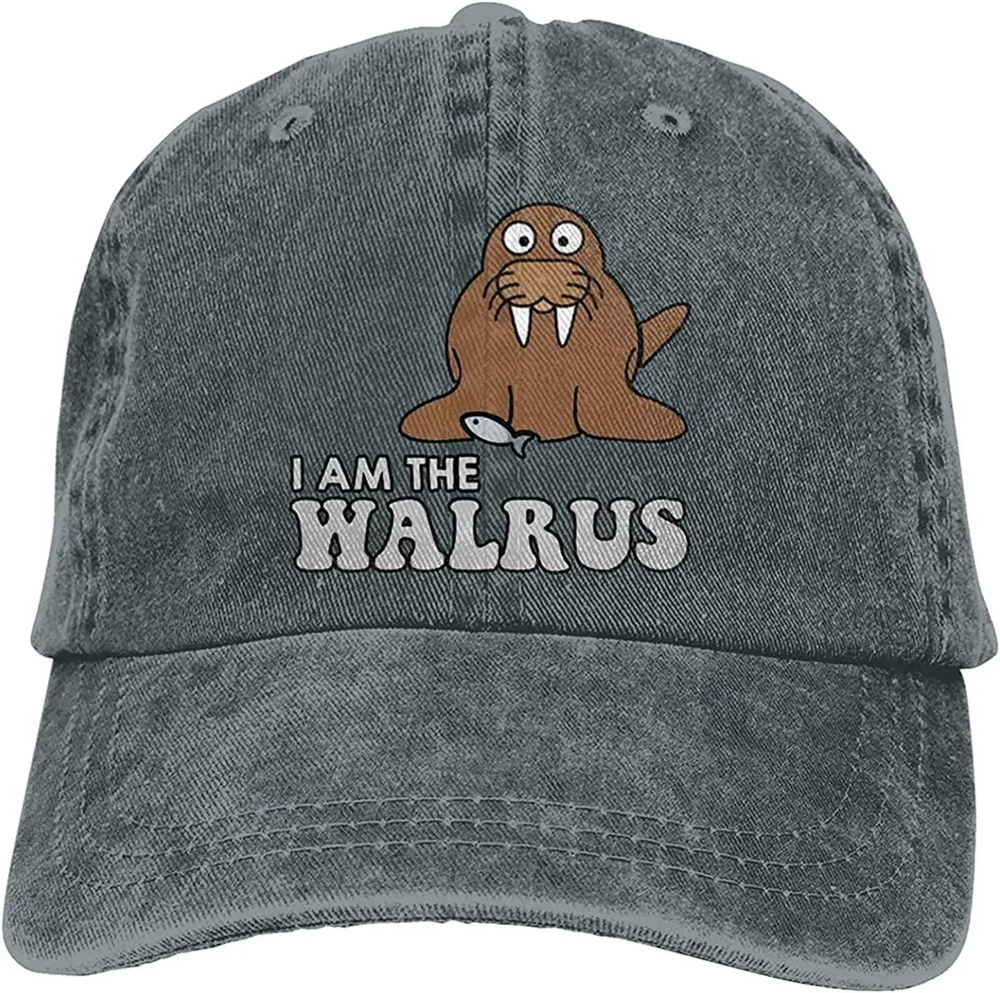 

I Am The Walrus Baseball Cap Cotton Dad Hat Unisex Adjustable