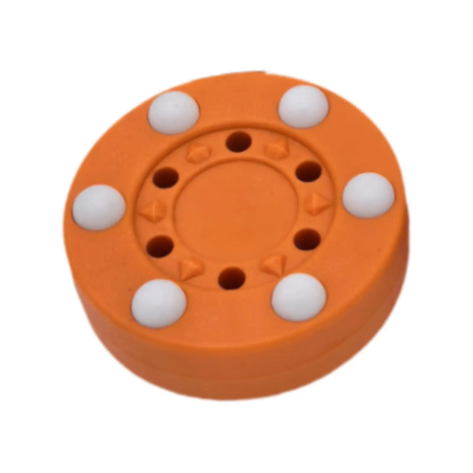 PP Material Roller Hockey Puck Bright Color Street Ice Ball Floor Sports Training Supplies for Skill Improvement