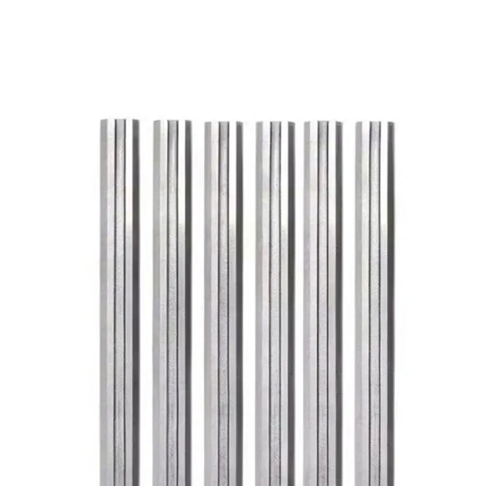 High Carbon Steel Woodworking Planer Cutter 82x5.5x1mm Replacement Blade For Manual Plane Carpentry Accessory Tool