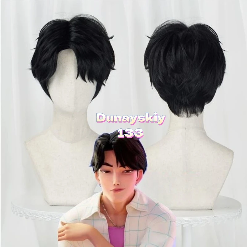 Детский костюм для косплея из фильма Saja KPOP Demon Hunters, парик Эбби Юни в комплекте, идеально подходит для вечеринки на Хэллоуин, загадочные романтические костюмы