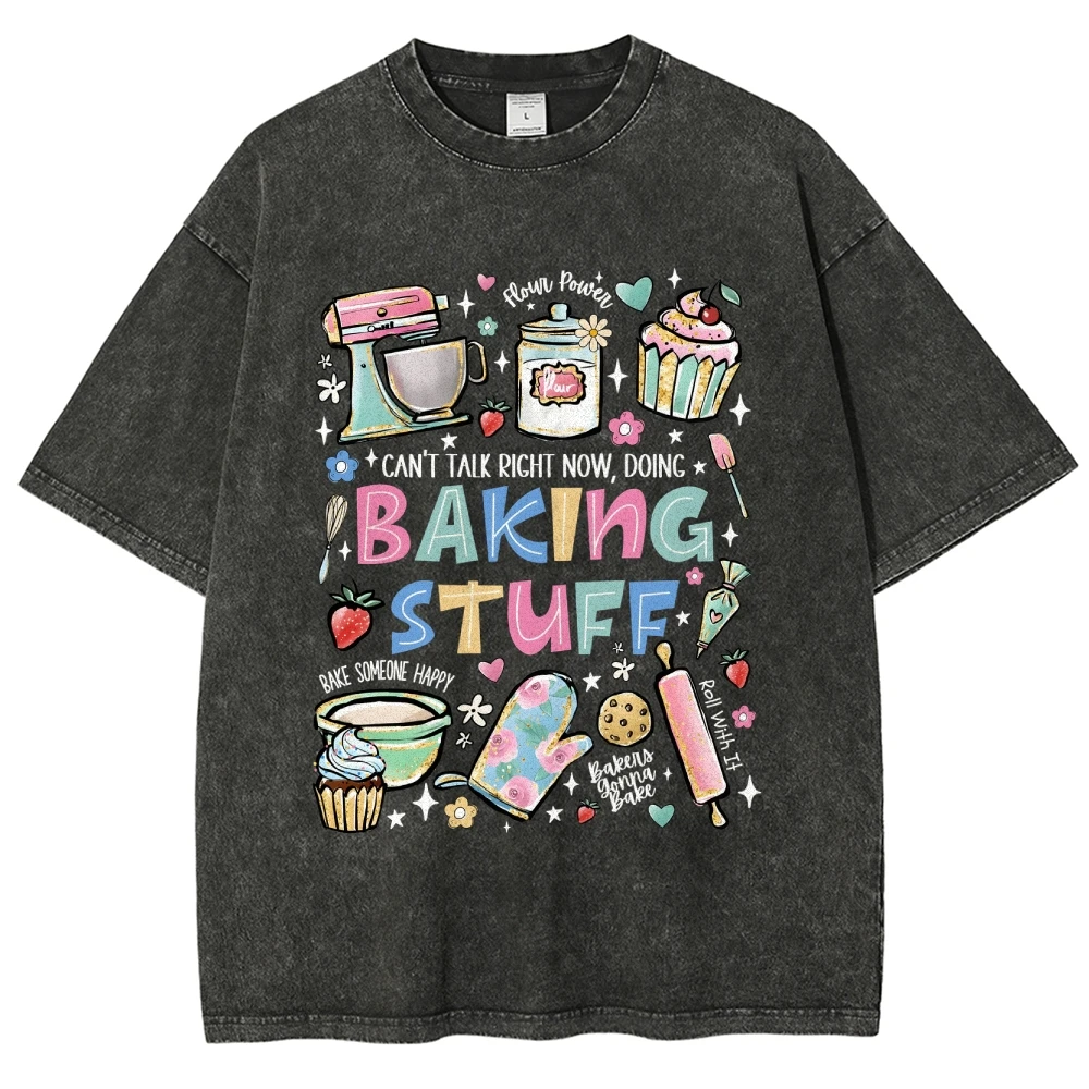 

Vintage y2k Clothes Shirt Baking Stuff Shirts In My Baking Era Tshirt Unisex Baker Gifts Holiday Dinner Chef Tees Cake Chef Tee