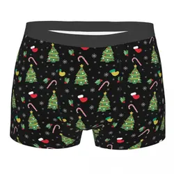 CHRISTMAS Tree Underpants Cotton Panties Male Underwear Ventilate Shorts Boxer Briefs