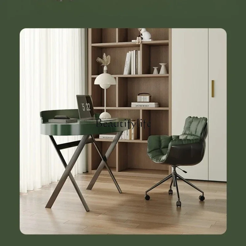 yj58 Italian workbench household computer desk modern writing study desk