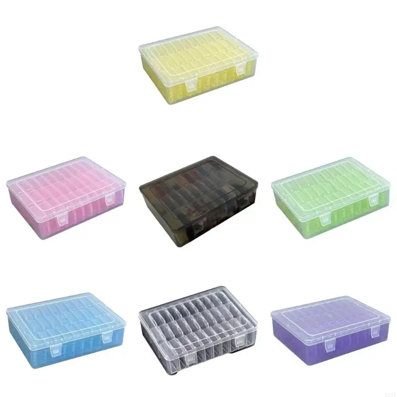 

E21f Portable 30 Section Clear Box для сортировки украшений и офисных принадлежностей.