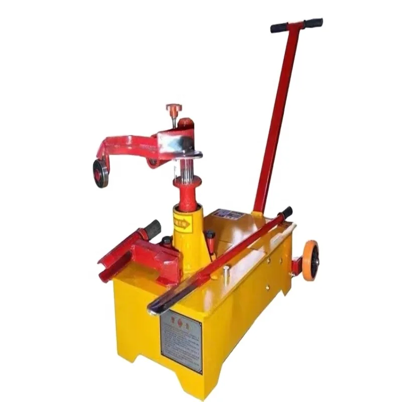 Portable Truck Electric Tire Changer Automatic Remote Control Truck Bus Vacuum Tire Picking Machine