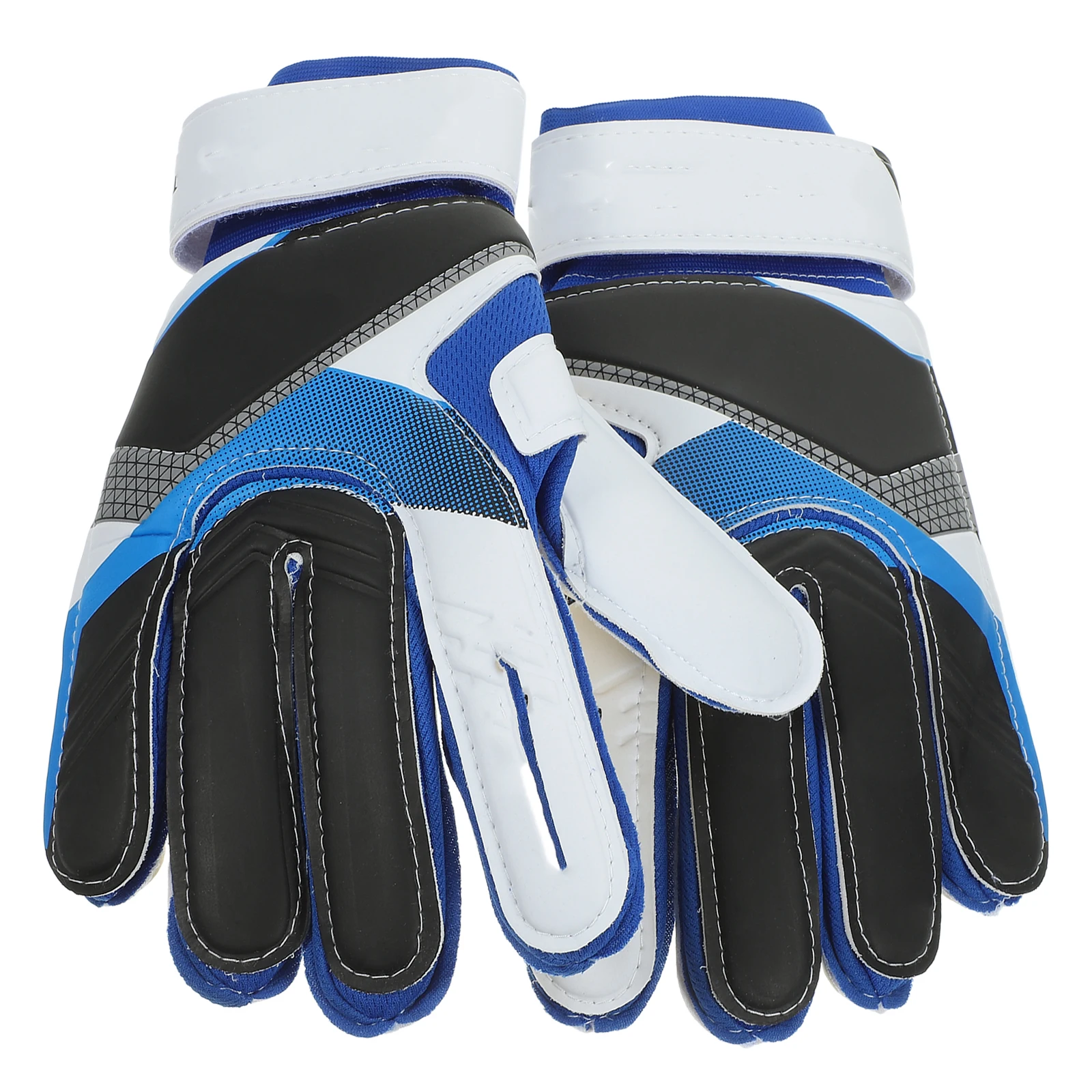 

Goalkeeper Gloves All weather Protection Easy to Wear No Slip Football Durable Breathable Soft Comfort Outdoor Sports Cycling