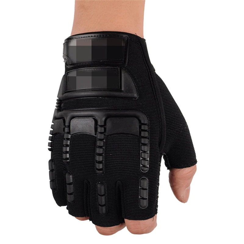 Guantes de pesca de medio dedo para deportes al aire libre, manoplas de Ciclismo de peso Unisex