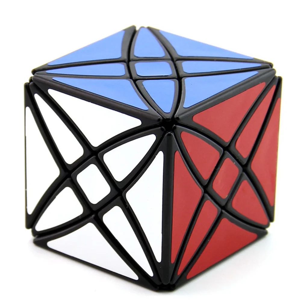 Lanlan Flower Rex Strange Shape Axis Cube 8 Axis Hexahedron Magic Cube Moxing Star Stickers Cubo Magico Gift Collection