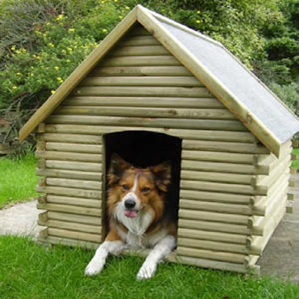 High Grade Waterproof Eco friendly Board Outdoor Wooden Dog House